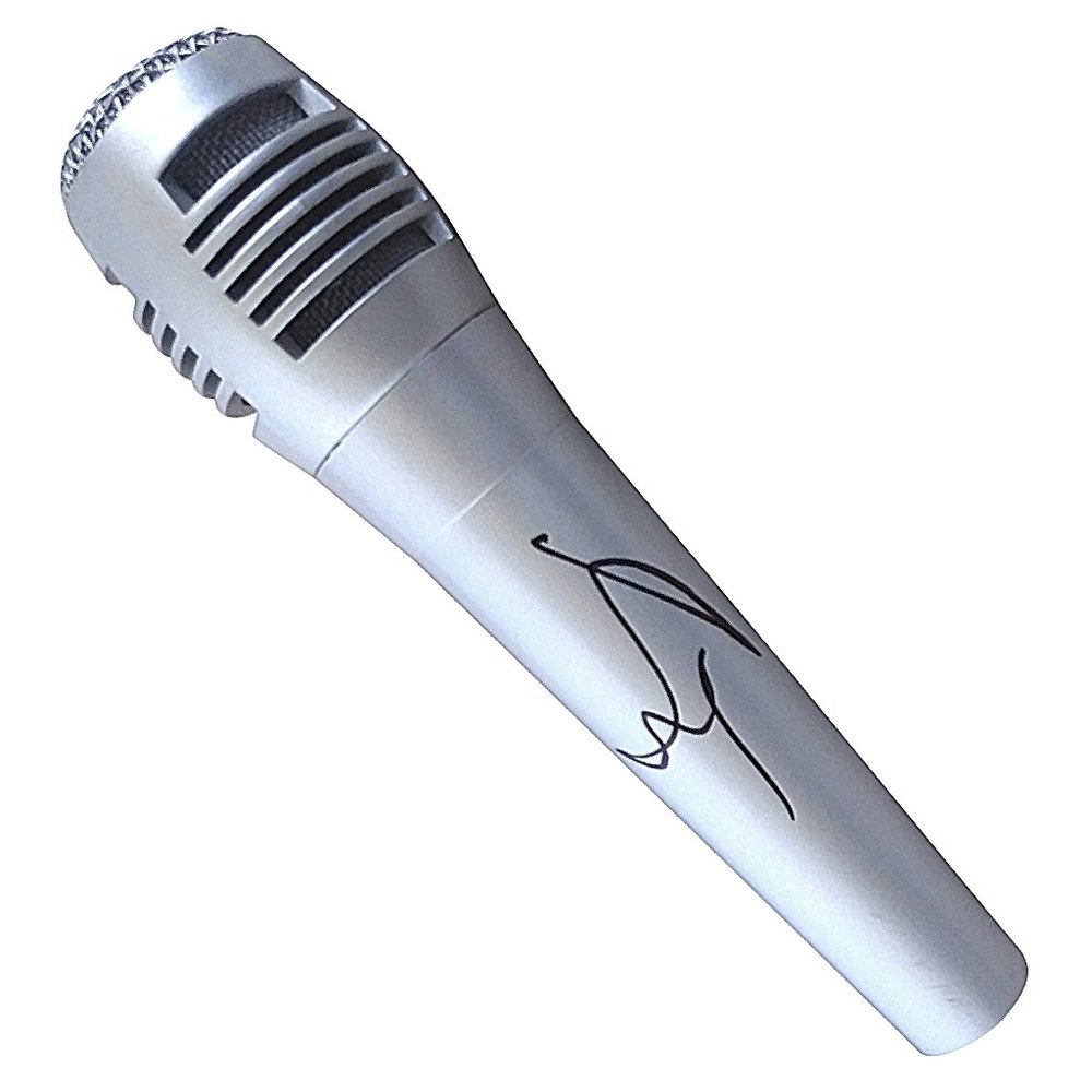 Amin Elhassan ESPN NBA Signed Microphone Proof COA